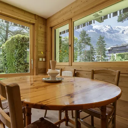 Kv - Moderne 2ch Vue Mtblanc Terrasse Brevent 3mn שאמוני