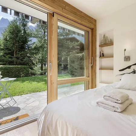 Kv - Moderne 2ch Vue Mtblanc Terrasse Brevent 3mn שאמוני